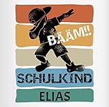 Einschulung Geschenke Tasse bedruckt mit – BÄÄM!! Schulkind Jungs – Unisize – Hellblau – tasse einschulung junge – Q9061 – Kaffeetasse und Teetasse 325 ml - 2