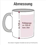 Einschulung Geschenke Tasse bedruckt mit – BÄÄM!! Schulkind Jungs – Unisize – Hellblau – tasse einschulung junge – Q9061 – Kaffeetasse und Teetasse 325 ml - 3
