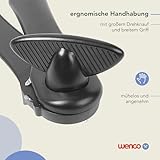 wenco premium Sicherheitsdosenöffner, Für Rechts- und Linkshänder, Länge: 17 cm, Kunststoff/Rostfreier Edelstahl, Schwarz - 6