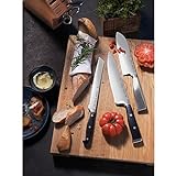 WMF Grand Gourmet Messerset 5teilig Made in Germany, 5 Messer geschmiedet, Küchenmesser, Performance Cut, Spezialklingenstahl - 16