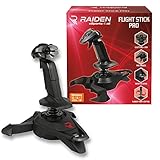 Raiden - Joystick mit Gashebel für Flugsimulatoren - Flignt Stick Pro - PC-kompatibel - 4