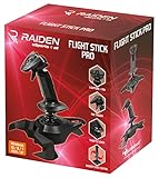 Raiden - Joystick mit Gashebel für Flugsimulatoren - Flignt Stick Pro - PC-kompatibel - 6