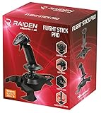 Raiden - Joystick mit Gashebel für Flugsimulatoren - Flignt Stick Pro - PC-kompatibel - 6