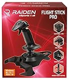 Raiden - Joystick mit Gashebel für Flugsimulatoren - Flignt Stick Pro - PC-kompatibel - 7