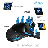 Azeron Compact Gaming Keypad – Programmierbare Gaming-Tastatur für PC-Gaming – 3D-gedruckte Tastatur mit Analogem Daumenstick und 24 programmierbaren Tasten für Linkshänder (Galaxy Purple) - 3