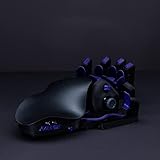 Azeron Compact Gaming Keypad – Programmierbare Gaming-Tastatur für PC-Gaming – 3D-gedruckte Tastatur mit Analogem Daumenstick und 24 programmierbaren Tasten für Linkshänder (Galaxy Purple) - 5