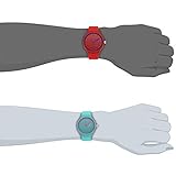 JSDDE Uhren Damenuhr Armanduhr Candy Farbe Silikonband Sportuhr Lässig Analog Quarzuhr Watchs für Frauen Mädchen Jungen (Weiß) - 5