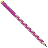 Dreikant-Bleistift – STABILO EASYgraph in pink – Härtegrad HB – 2er Pack – für Linkshänder - 2