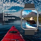 Smartwatch für Herren Damen, TouchElex 1,75 Zoll Fitness Tracker Uhren mit Herzfrequenz, SpO2, Schlafmonitor, Musiksteuerung, 3ATM Wasserdicht Sportuhr Smart Watch Armbanduhren für iOS und Android - 2