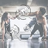 Hama Smartwatch 4900, wasserdicht (Fitnesstracker für Herzfrequenz/Kalorien, Sportuhr mit Schrittzähler, Schlafmonitor, Musiksteuerung, Fitness Armband Damen/Herren, 6 Tage Akkulaufzeit) Blau - 5