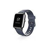 Hama Smartwatch 4900, wasserdicht (Fitnesstracker für Herzfrequenz/Kalorien, Sportuhr mit Schrittzähler, Schlafmonitor, Musiksteuerung, Fitness Armband Damen/Herren, 6 Tage Akkulaufzeit) Blau - 8