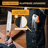 HARDTWERK Zen Japansäge klappbar (Kataba) 240 mm aus SK4 Karbonstahl für Heimwerker & Gewerbe – japanische Säge Feinsäge für Holz – Zugsäge Holzsäge - 2