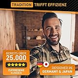 HARDTWERK Zen Japansäge klappbar (Kataba) 240 mm aus SK4 Karbonstahl für Heimwerker & Gewerbe – japanische Säge Feinsäge für Holz – Zugsäge Holzsäge - 6