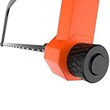 Presch Metallsäge klein 150mm - Mini Hand-Bügelsäge mit austauschbarem Sägeblatt - Säge für Metall, Alu, Plastik - Multifunktionssäge - 9