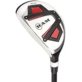 RAM Golf ACCUBAR Herren GOLFSCHLÄGER Eisen-Set 6-7-8-9-PW-SW MIT HYBRIDEN 24° UND 27° – LINKSHÄNDER - 6