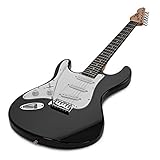 LA Linkshänder E-Gitarre + Verstärker Paket schwarz - 6