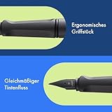 Lamy 17-LH Füllhalter Safari schwarz für Linkshänder - 3