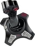 Speedlink Joystick für PC / Computer – Phantom Hawk Flightstick USB (12 Tasten, 8-Wege-Schalter – Stufenloser Schubregler, Vibration – Controller für Flugsimulator oder andere Simulator-Spiele) schwarz - 9