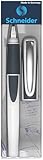 Schneider Linkshänder-Füller Ray Strichstärke M (Füllfederhalter mit Edelstahlfeder, inkl. Tintenpatrone, Made in Germany) weiss/dunkelgrau - 7