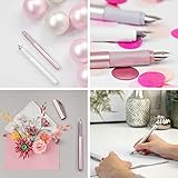 Schneider Ceod Shiny Füller (Rechts- und Linkshänder, M-Feder, inkl. Tintenpatrone königsblau) powder pink - 3