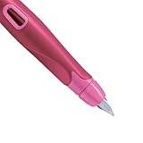 Ergonomischer Schulfüller für Linkshänder mit Anfänger-Feder A – STABILO EASYbirdy in beere/pink – Einzelstift – inklusive Patrone und Einstellwerkzeug - 3
