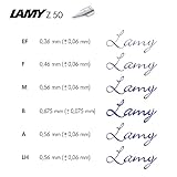 Lamy FH20385 -Füllfederhalter AL-star für Linkshänder,Modell 028, ozeanblau - 4