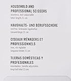 Victorinox Haushaltsschere, Linkshänder, 21 cm Gesamtlänge, Kunststoffgriff, Edelstahl, Rostfrei, schwarz - 2