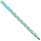 Ergonomischer Dreikant-Bleistift für Linkshänder - STABILO EASYgraph in blau - 2er Pack - Härtegrad B - 7