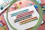 Schmaler Dreikant-Bleistift für Linkshänder – STABILO EASYgraph S in petrol – 2er Pack – Härtegrad HB - 8