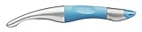 Ergonomischer Tintenroller für Linkshänder - STABILO EASYoriginal metallic in neonblau - Einzelstift - Schreibfarbe blau (löschbar) - inklusive Patrone - 4
