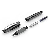 Schneider Ray Tintenroller (Nachfüllbar mit Standard Tintenpatronen, geeignet für Rechts- und Linkshänder) onyx - 6