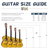 Mad About klassische Spanische Gitarre für Linkshänder für Kinder (3/4) - 6