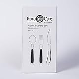 NRS Healthcare M80270 Kura Care ergonomisch angepasstes Besteckset für Erwachsene - 9