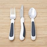 NRS Healthcare M80270 Kura Care ergonomisch angepasstes Besteckset für Erwachsene - 10