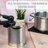 Westmark Sicherheitdosenöffner, Länge: 17,5 cm, Kunststoff/Edelstahl, Klu 2, Schwarz, 10382260 - 2
