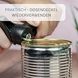 Westmark Sicherheitdosenöffner, Länge: 17,5 cm, Kunststoff/Edelstahl, Klu 2, Schwarz, 10382260 - 3