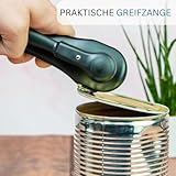 Westmark Sicherheitdosenöffner, Länge: 17,5 cm, Kunststoff/Edelstahl, Klu 2, Schwarz, 10382260 - 4