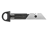 Wedo 78820 Safety Cutter (aus Metall auch für Linkshänder) schwarz/silber - 3