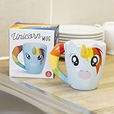 Thumbs up UNIMUG Motiv Tasse Einhorn, Keramik, weiß, 9 x 10.5 x 11.0 cm - 6