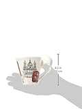 Villeroy & Boch Cities of the World Kaffeebecher London, 300 ml, Höhe: 11 cm, Premium Porzellan, rot - 2