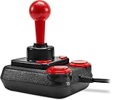 Speedlink COMPETITION PRO Extra USB Joystick – Anniversary Edition, Retro-Arcade-Stick für PC und Android Geräte, schwarz/rot - 3