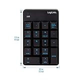 Logilink Kabelloses Keypad Ziffernblock 18 Tasten - 4
