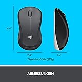 Logitech MK540 Advanced Kabelloses Tastatur-Maus-Set, 2.4 GHz Wireless Verbindung via Unifying USB-Empfänger, 3-Jahre Akkulaufzeit, Für Windows und ChromeOS PCs/Laptops, Deutsches QWERTZ-Layout - 10