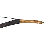 MILAEM Bogenschießen Traditionelle Recurve Bogen Sportbogen 25-55lbs Holz Langbogen Jagdbogen Mongolian Horsebow Outdoor-Ziel Praxis Rechtshänder Linkshänder (30lbs) - 7
