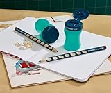 Dosen-Spitzer – STABILO EASYsharpener – 1er Pack – 3in1, petrol, für Linkshänder - 5