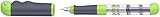 Schneider 162921 Base Kid Füller (Linkshänder, Anfängerfeder, große Fingerflächen) grau-grün - 2