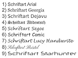 Lamy Füllfederhalter ABC Modell 10, Farbe rot, Feder LH, inkl. Laser-Gravur, für Linkshänder - 2