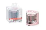 Peach PO102 elektrischer universal Anspitzer | inkl. Ersatzteile | für alle Bleistifte, Buntstifte, Eyeliner und Wachsmalstifte | Doppelspitzer für Stifte von 6-8 mm und 9-12 mm | pink - 2