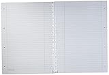 Brunnen 1067907 Notizblock / Collegeblock Student (für Linkshänder, A4, liniert, Lineatur 27, 70 g/m², 80 Blatt mit Spirale rechts) - 3