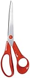 Fiskars Universalschere für Linkshänder, Länge: 21 cm, Rostfreie Stahl-Klinge/Kunststoff-Griffe, Rot, Classic, 1005147 - 2